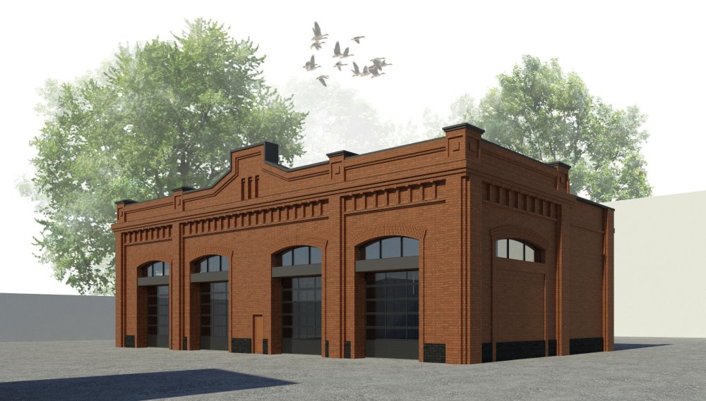 Здание ремонтных мастерских по проезду Металлистов в г. Череповце